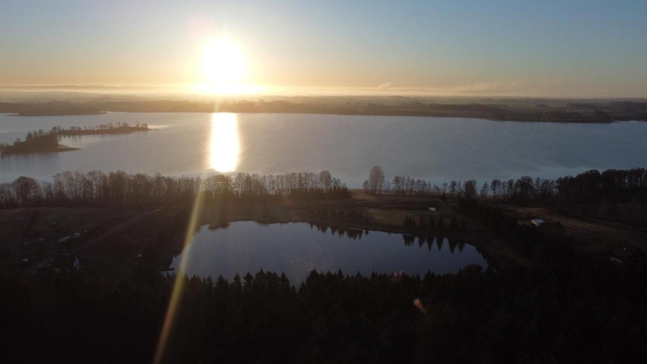 Mieszkanie Nad Jeziorem Rydzowka+Prywatny Staw+Plaza+Mazury Srokowo Exterior foto